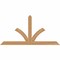 Ekena Millwork Richland Timber Gable Bracket, Western Red Cedar, 60"W x 30"H x 3 1/2"D x 3 1/2"F, 12/12 Pitch GBW060X30X0404RIC00SWR - alternate 1
